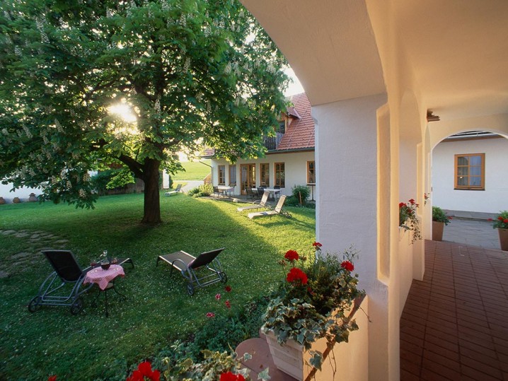 Arkade Innenhof